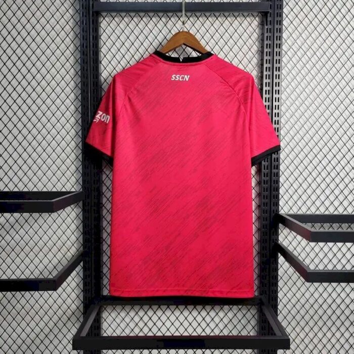 Mens Napoli 2023/24 Champion Edition Jersey Red 6