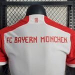 Mens Bayern Munich 2023/24 Home Player Version Jersey 8