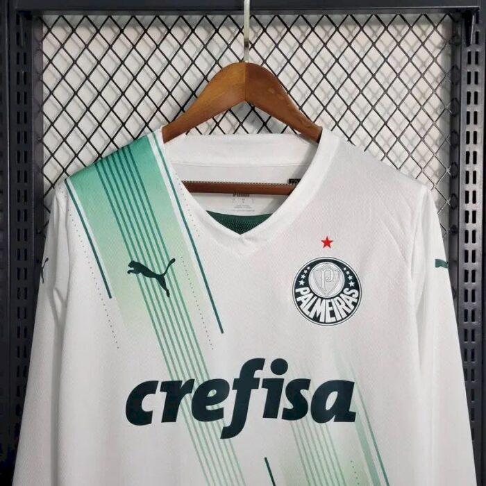 Mens Palmeiras 2023/24 Away Long Sleeve Jersey 1