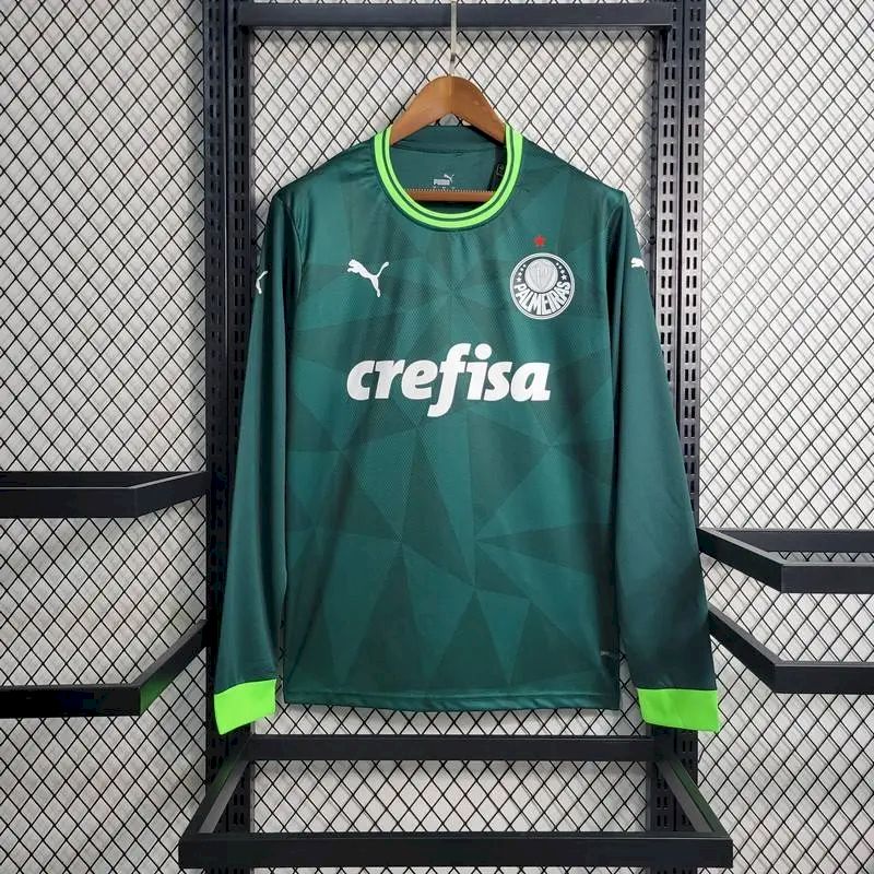 2023061400421774.jpg Mens Palmeiras 2023/24 Home Long Sleeve Jersey
