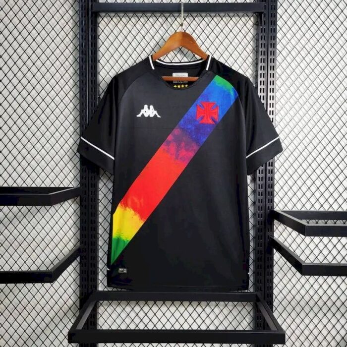 Mens Vasco Da Gama 2021/22 Jersey Black 1