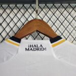 Mens Real Madrid 2023/24 Home Long Sleeve Jersey 5