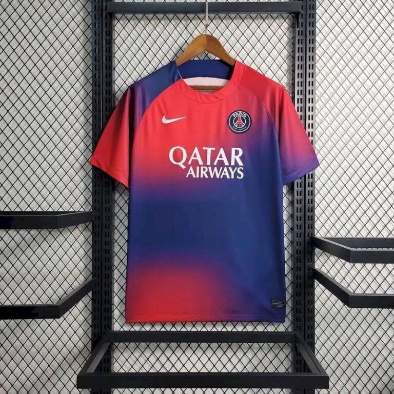 Mens Paris Saint-Germain 2023/24 Pre-Match Jersey 1