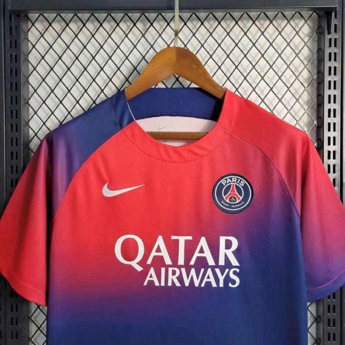 Mens Paris Saint-Germain 2023/24 Pre-Match Jersey 3