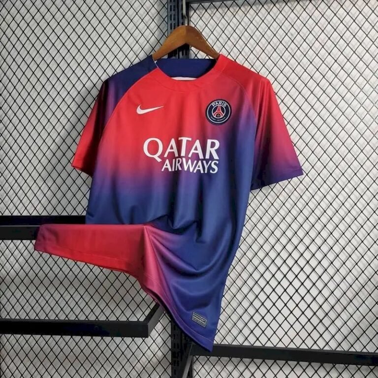Mens Paris Saint-Germain 2023/24 Pre-Match Jersey 8
