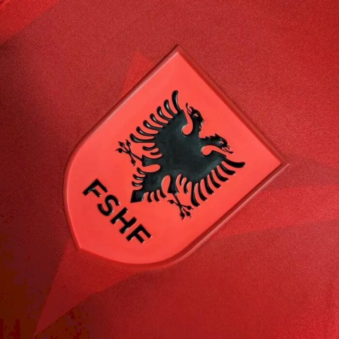 Mens Albania 2023/24 Home Jersey 3