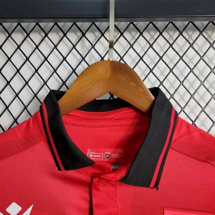 Mens Albania 2023/24 Home Jersey 5