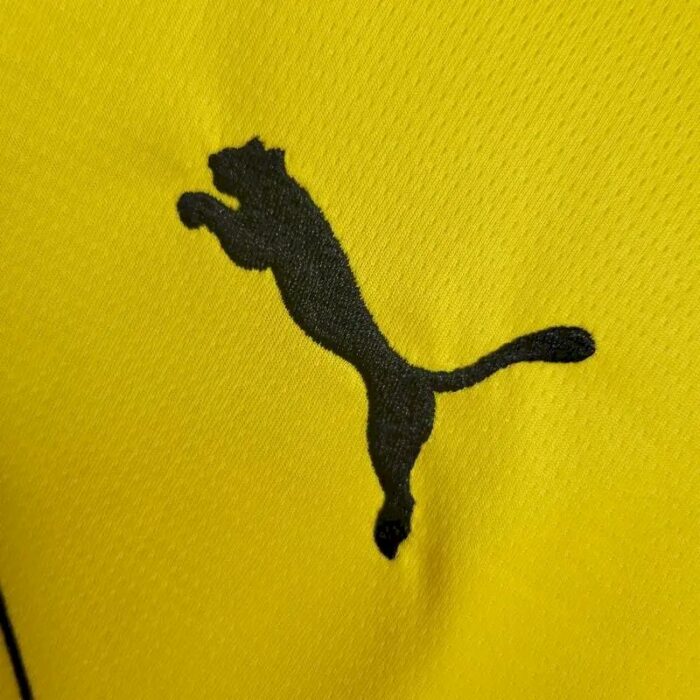 Mens Borussia Dortmund 2023/24 Home Long Sleeve Jersey 10