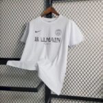 Mens Paris Saint-Germain 2023/24 Balmain Pre-Match Jersey 4