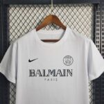 Mens Paris Saint-Germain 2023/24 Balmain Pre-Match Jersey 8