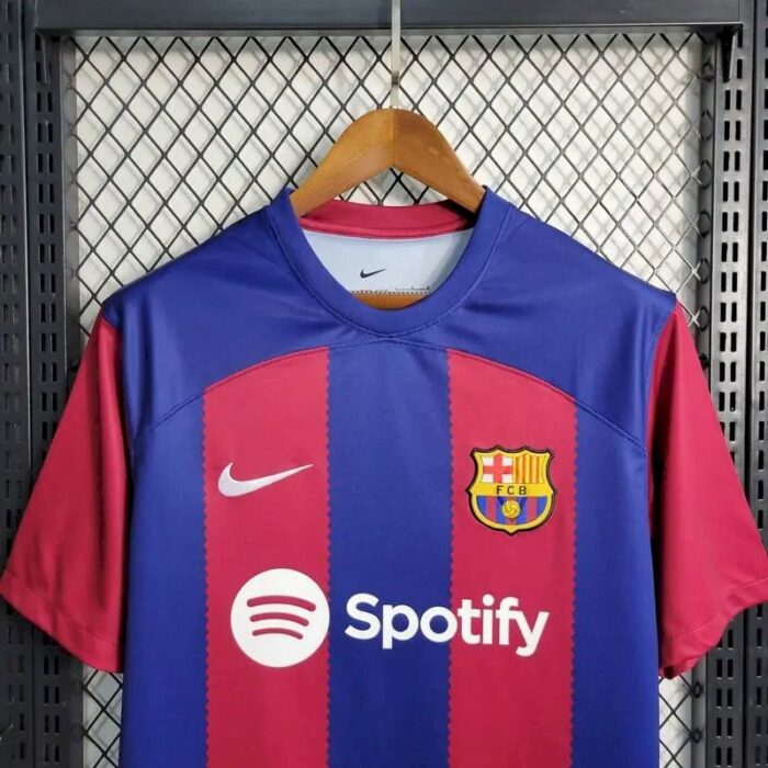 Mens Barcelona 2023/24 Home Jersey 3