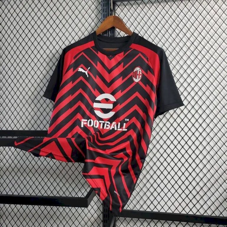 Mens AC Milan 2023/24 Pre-Match Jersey 7