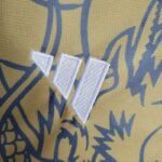 Mens Real Madrid 2023/24 Yellow Dragon Jersey 4