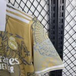 Mens Real Madrid 2023/24 Yellow Dragon Jersey 9