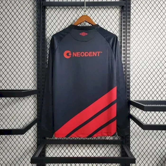 Mens Athletico Paranaense 2023/24 Away Long Sleeve Jersey 2
