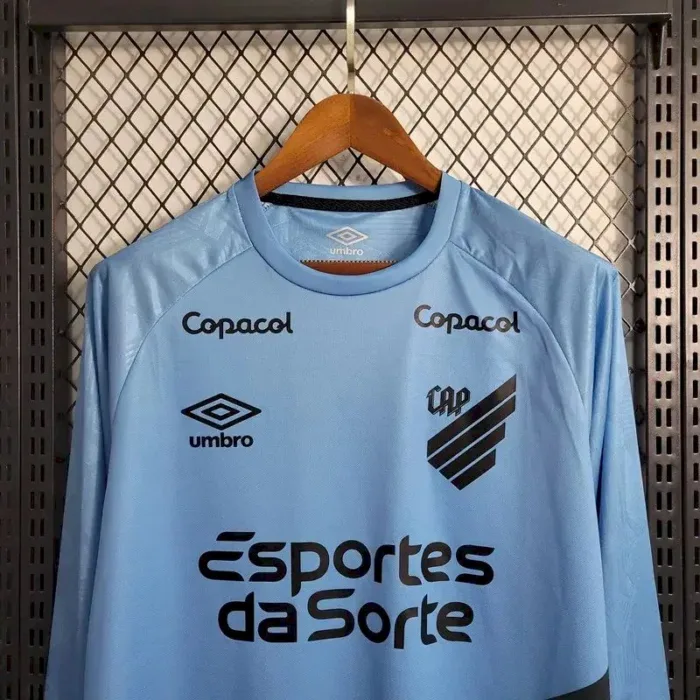 Mens Athletico Paranaense 2023/24 Third Long Sleeve Jersey 1