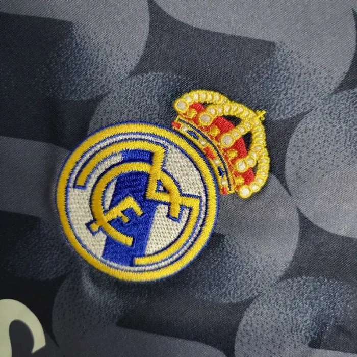 Mens Real Madrid 2023/24 Away Long Sleeve Jersey 3