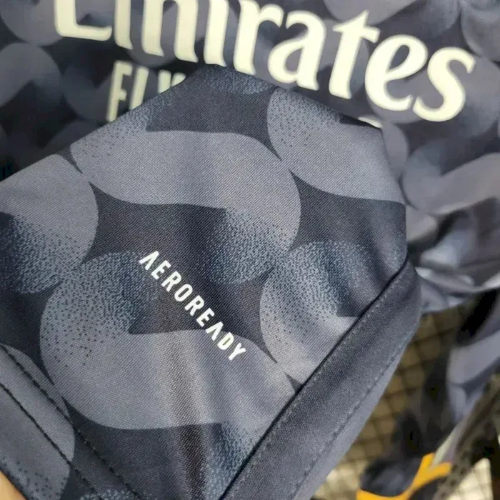 Mens Real Madrid 2023/24 Away Long Sleeve Jersey 6