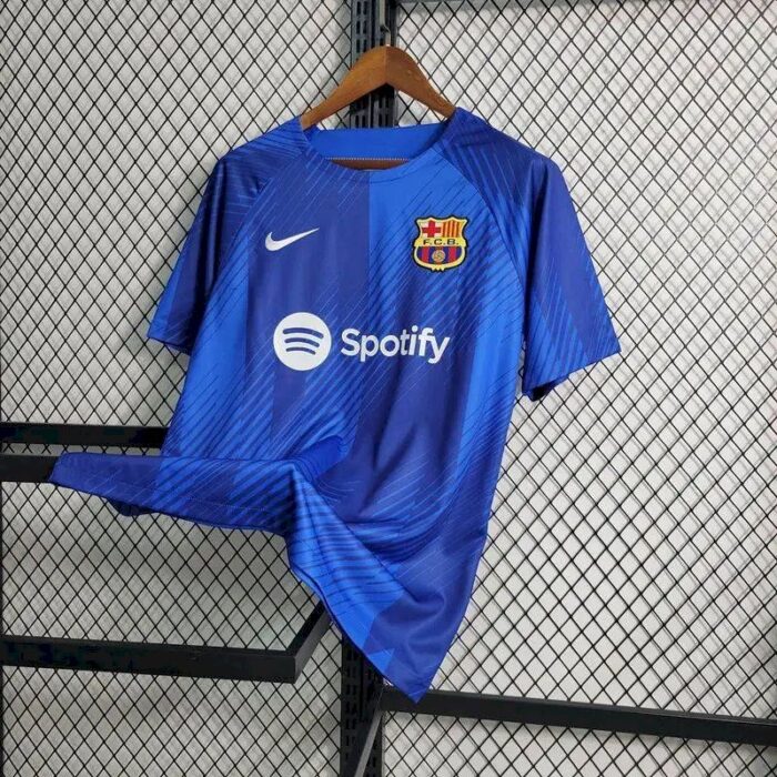 Mens Barcelona 2023/24 Pre-Match Jersey 6