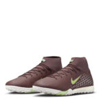 Nike Mercurial Superfly 10 Turf Football Boots – Plum/Silver – view 4