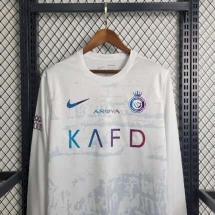 Mens Al-Nassr 2023/24 Third Long Sleeve Jersey 1