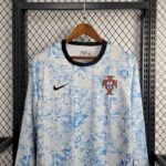 Mens Portugal 2024/25 Away Long Sleeve Jersey 1