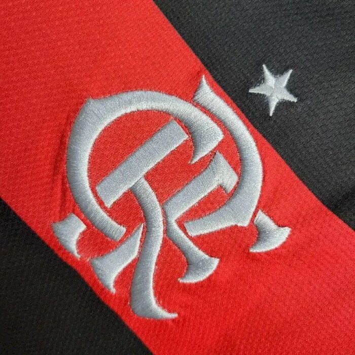 Mens Flamengo 2024/25 Home Long Sleeve Jersey 7