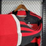Mens Flamengo 2024/25 Home Long Sleeve Jersey 6