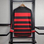 Mens Flamengo 2024/25 Home Long Sleeve Jersey 5