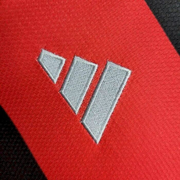 Mens Flamengo 2024/25 Home Long Sleeve Jersey 4