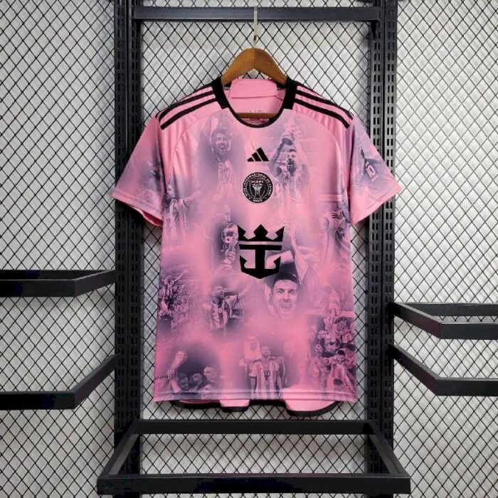 Mens Inter Miami CF 2024/25 Champion Jersey 1