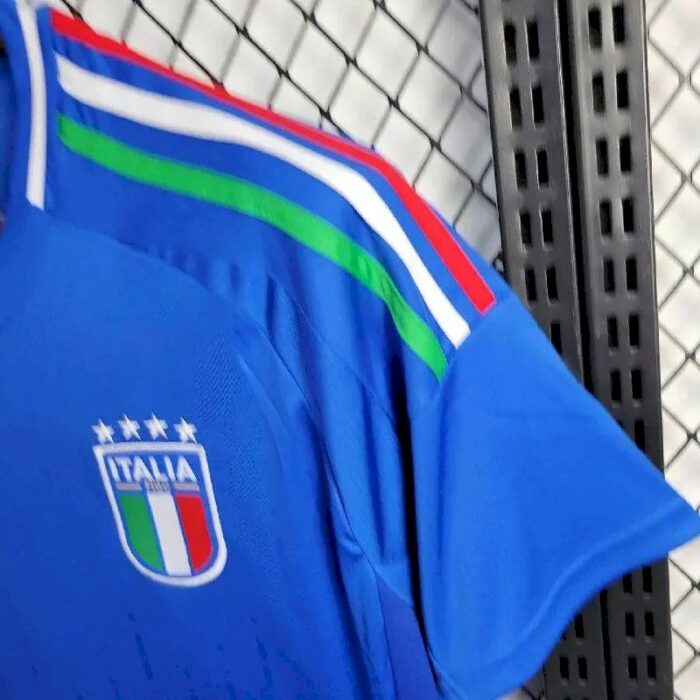 Mens Italy 2024/25 Home Jersey 4