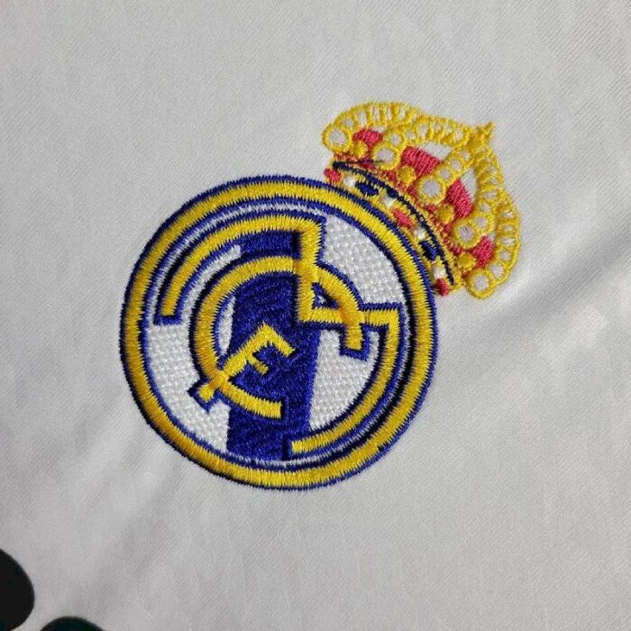 Mens Real Madrid 2024/25 Home Long Sleeve Jersey 6