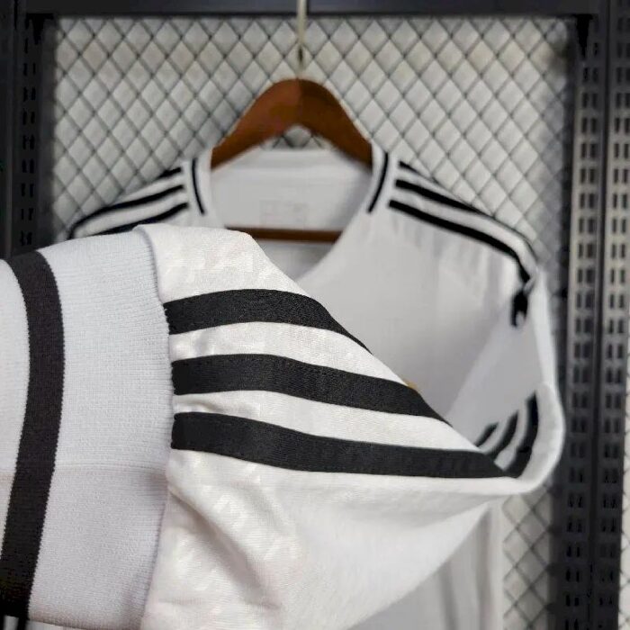 Mens Real Madrid 2024/25 Home Long Sleeve Jersey 3