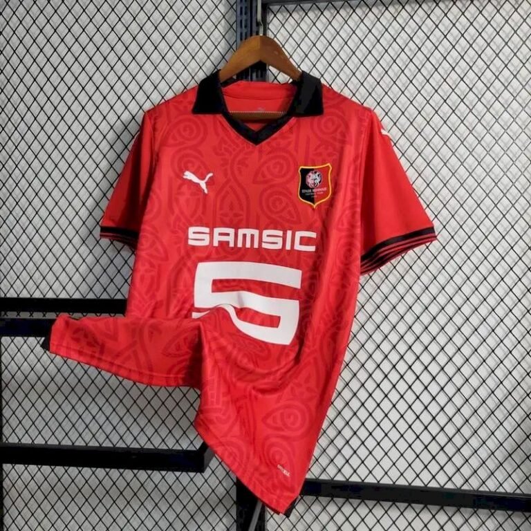 Mens Stade Rennais 2023/24 Home Jersey