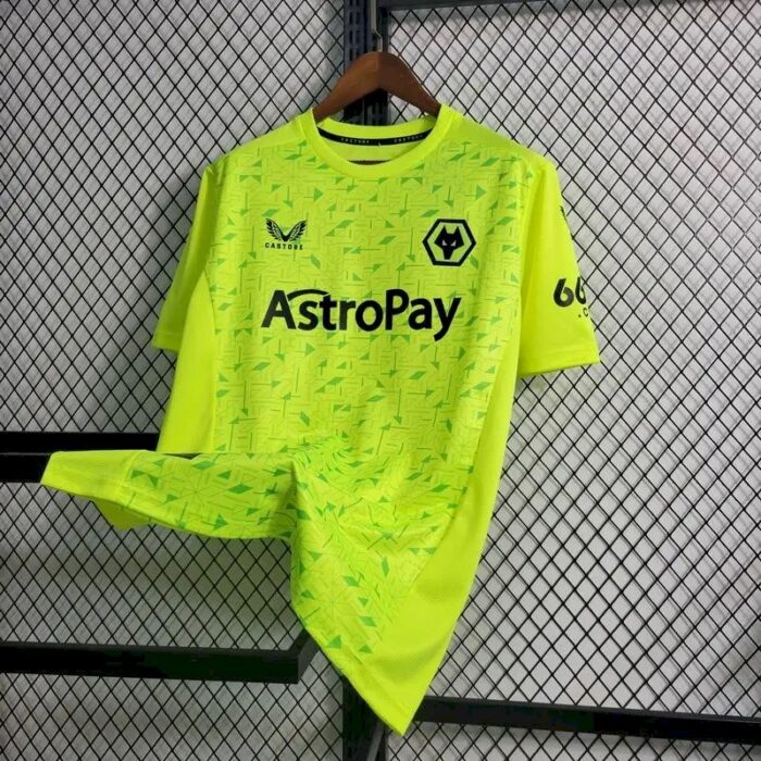 Mens Wolves 2023/24 Goalkeeper Jersey 4