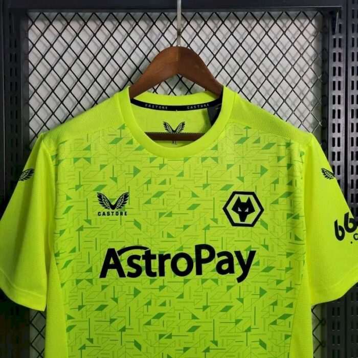 Mens Wolves 2023/24 Goalkeeper Jersey 7
