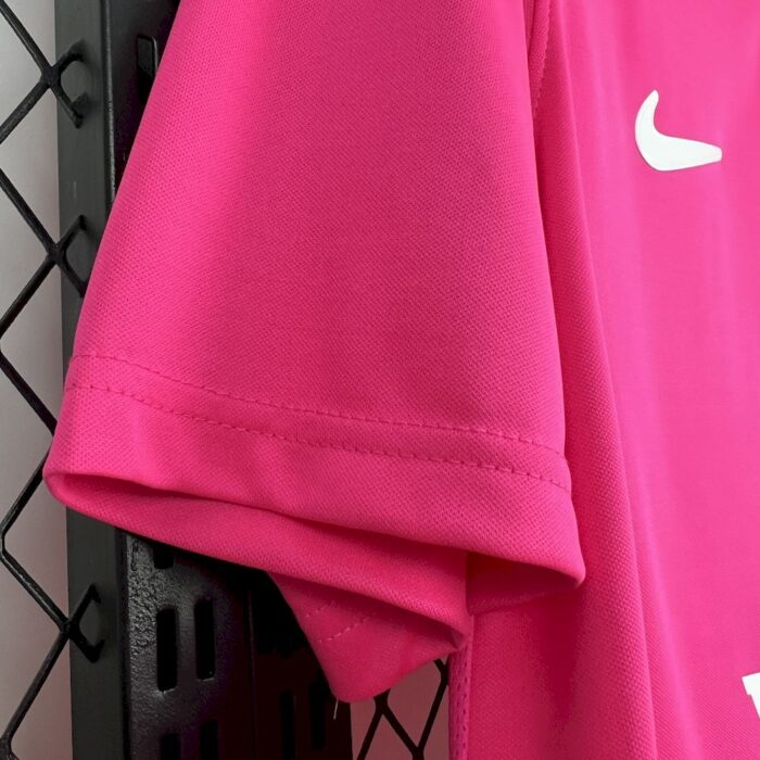 Mens Hapoel Tel Aviv 2025/26 Pink October Jersey 4