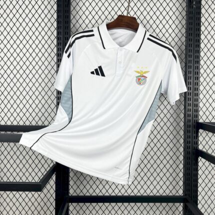Mens Benfica 2025/26 Lazer Polo Jersey 8