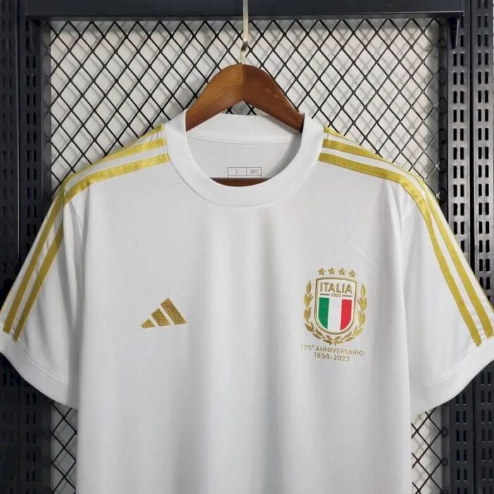 Mens Italy 2023/24 125th Commemorative Edition Jersey 3