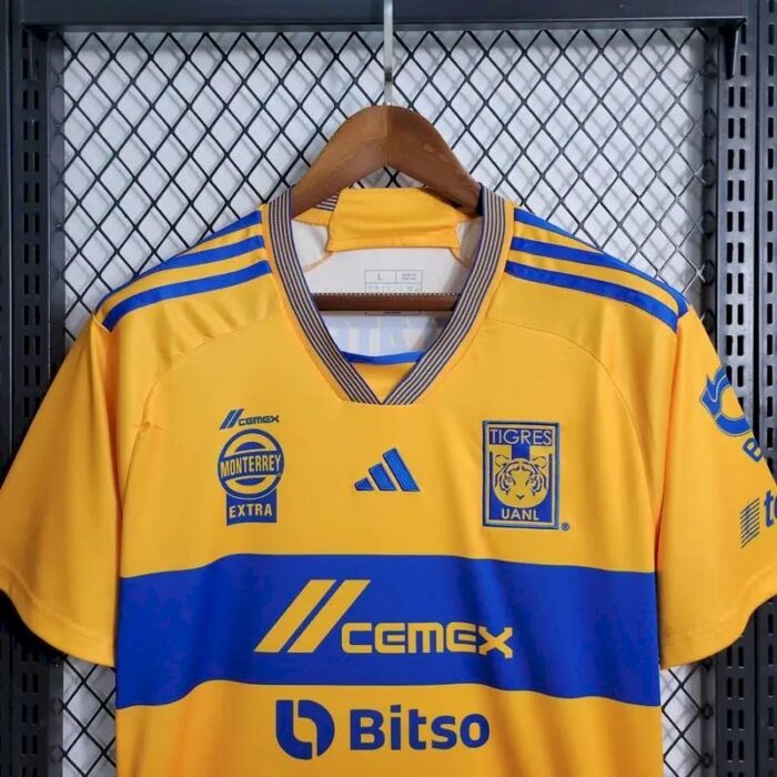 Mens Tigres UANL 2023/24 Home Jersey 3
