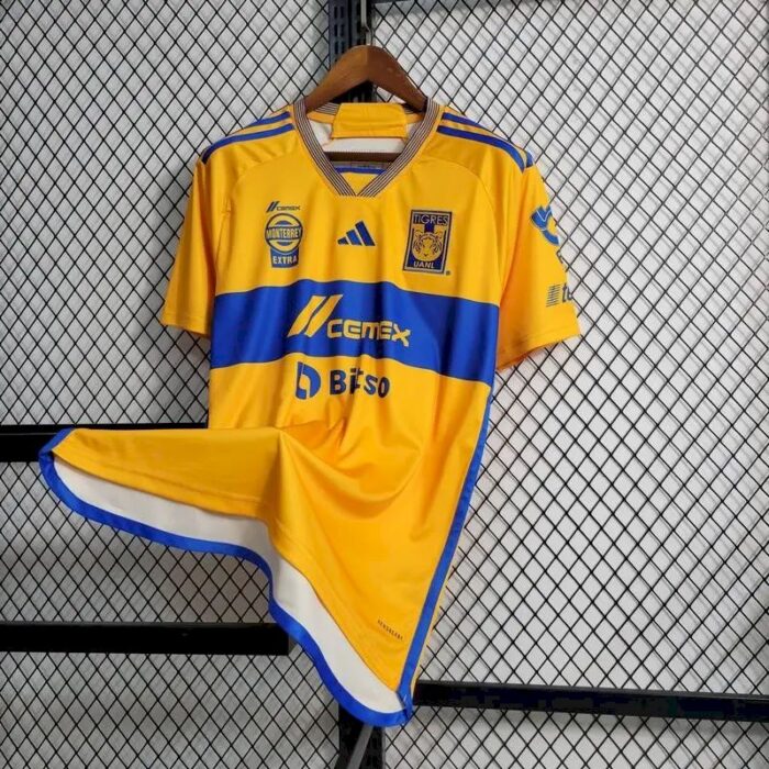 Mens Tigres UANL 2023/24 Home Jersey 4
