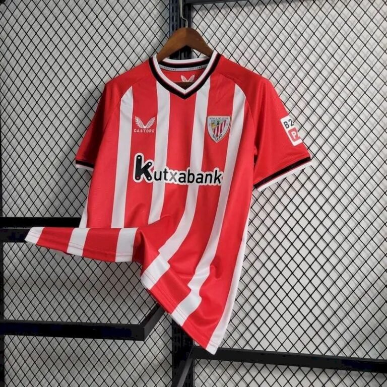 Mens Athletic Bilbao 2023/24 Home Jersey 5