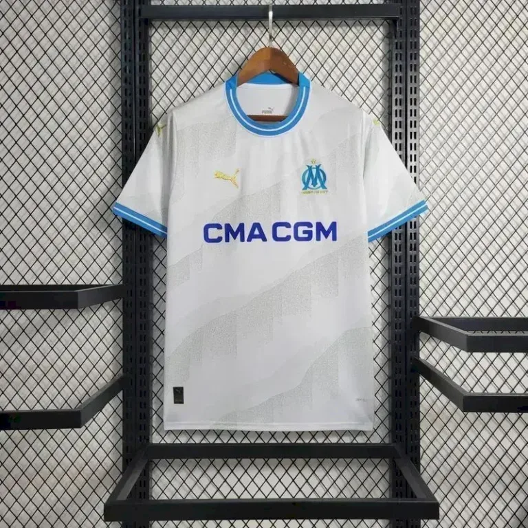Mens Olympique Marseille 2023/24 Home Jersey 1