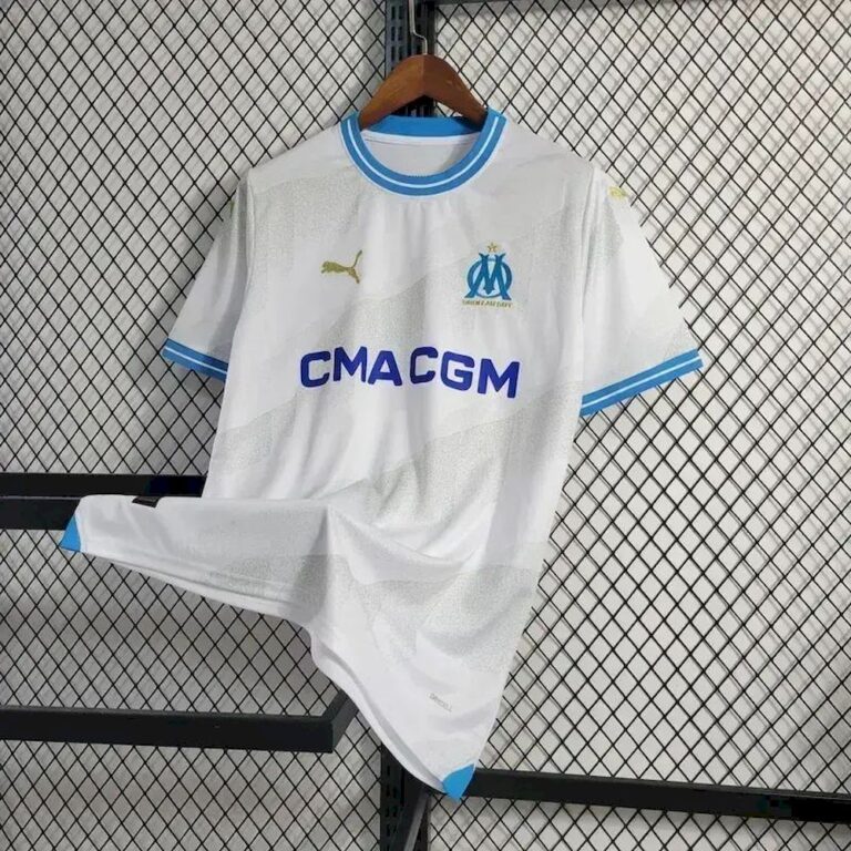 Mens Olympique Marseille 2023/24 Home Jersey