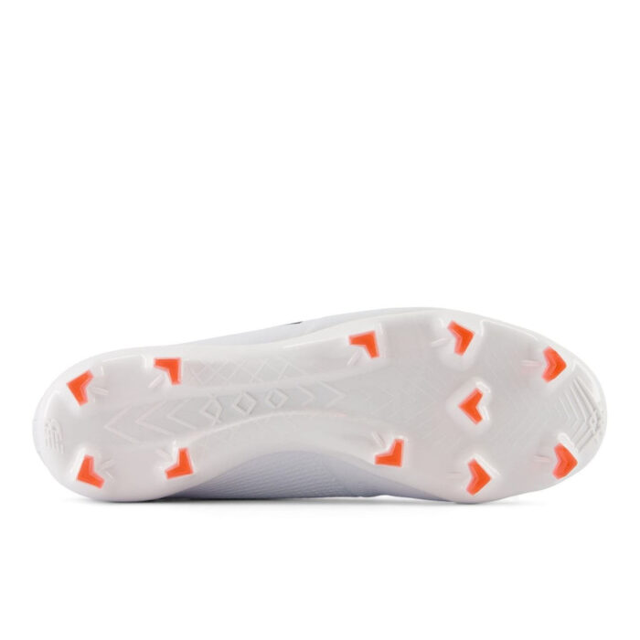 New Balance Furon V7+ Destroy Firm Ground Football Boots – White/Black - Image 5