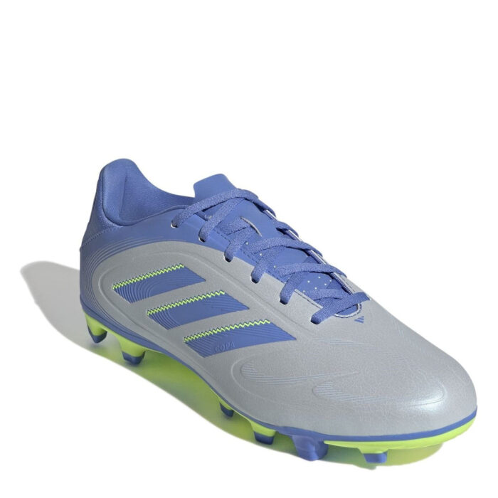adidas Copa Pure 3 Firm Ground Football Boots – Blue/Lemon - Image 3