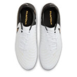 Nike Phantom Gx Ii Firm Ground Football Boots – White/Blk/Gold – view 6