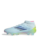 adidas Womens F50 Firm Ground Football Boots – Blue/Yellow – view 2