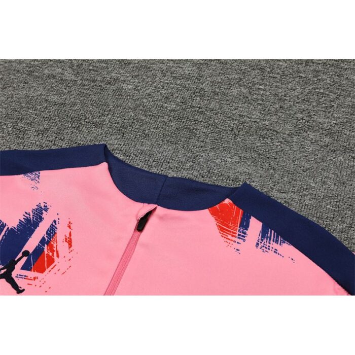 Mens Paris Saint-Germain 2024/25 Half-Zip Sweater+Pant 14001 - Image 5